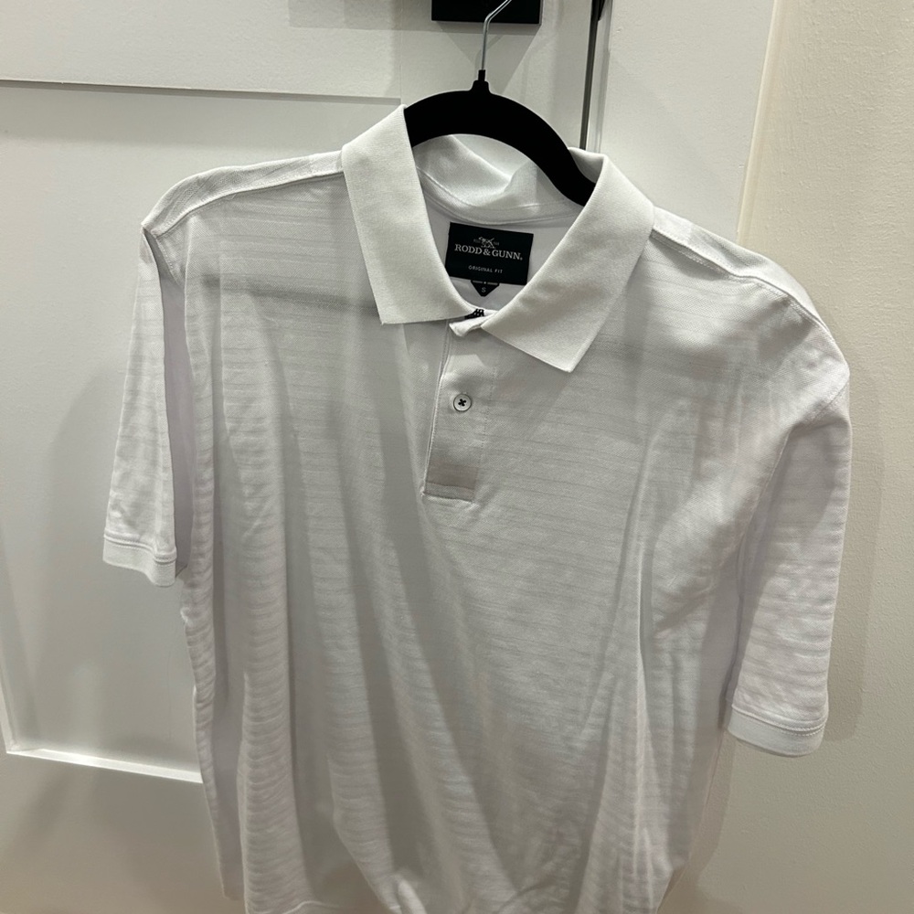 Rodd & Gunn White Polo Shirt